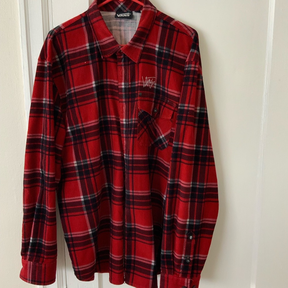 Vans corduroy flannel